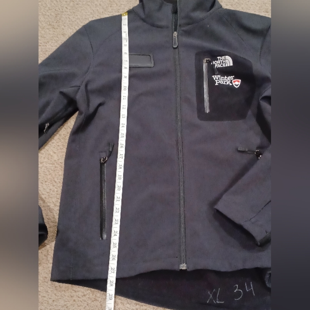 The North Face Apex Series By Winter Park Men's Black Jacket Size XL - Picture 9 of 11